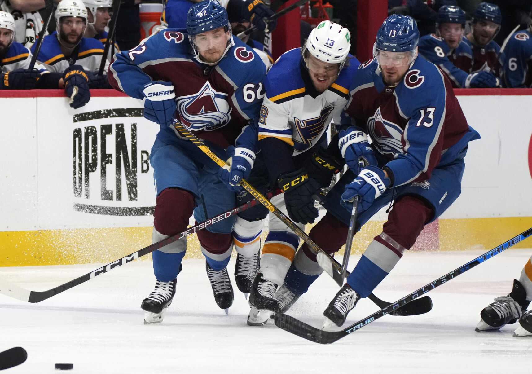Blues Avalanche Hockey